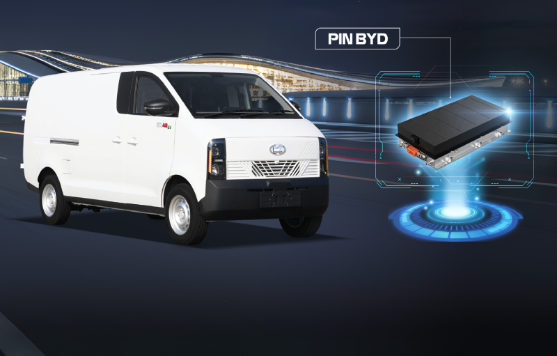 Ứng dụng công nghệ pin BYD, dung lượng pin đạt 41,86 kWh