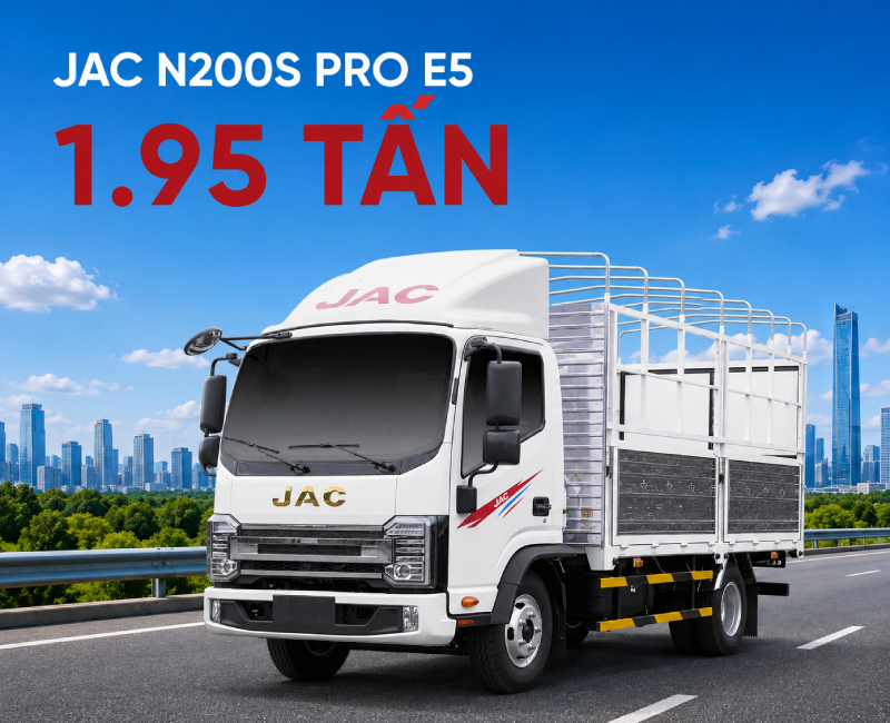 JAC N200s Pro thùng mui bạt